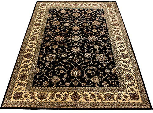 Ayyildiz Wunderschöne Marrakesh Orientteppich kurzflor Orientalisch Traditional, rechteckig, Höhe 12 mm, Kurzflor, Orient-Dekor, Größe:160 x 230 cm, Farbe:Schwarz