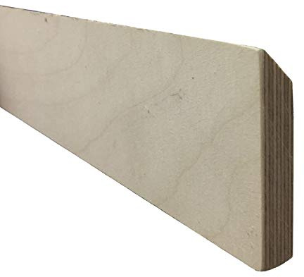 Keilleisten French Cleat Stärke 18mm Längen wählbar 10cm bis 120cm (50cm)