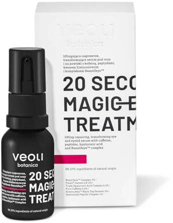 20 Seconds Magic Eye Treatment - Liftinging reaktivierendes, transformatives Augenlid- und Augenlidserum mit Koffein, Peptiden, Hyaluronsäure und Beautifeye™ Komplex