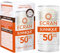 Ecran Sunnique - Crema Sólida FPS 50+, Protección Alta UVB + UVA e IR-A, Anti Polución y Luz Azul, Protege la Piel Facial, Fórmula con VitEox 80, Resistente al Agua - 30 ml