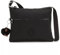 Kipling Damen Annabelle Crossbody Medium Handtasche Polyester Tasche, Schwarz, 11.25''L x 9.5''H x 1.5''D
