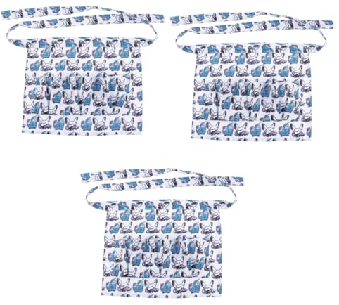 Garneck 3St Schürze zum Eiersammeln Eierschürze mit Taschen Schürzen für Frauen lustig eier schürze hühnereischürze das Hühnerei-Schürze Taschenschürze Mehrere Taschen