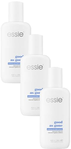 Essie Klärender Nagellackentferner good as gone, Reinigung und Aufhellung, 125 ml (Packung mit 3)