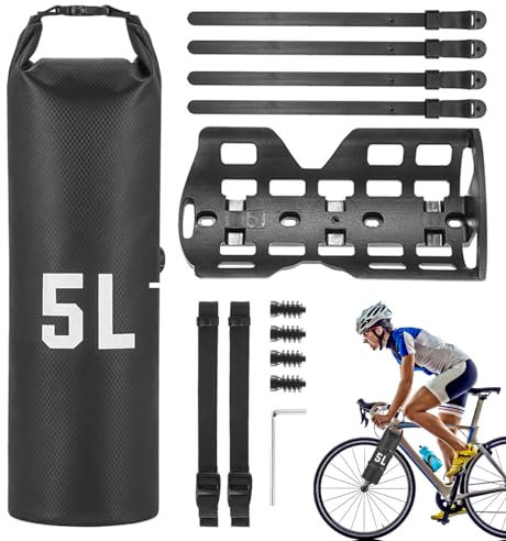 Fahrrad-Packtaschen, Vordere Fahrradtasche - Vorderradgabeltasche für Fahrräder, abnehmbare Fahrradverpackung - Mountainbike-Ausrüstungstasche, wasserdichte Fahrrad-Packtaschen für Camping, Kajakfahre