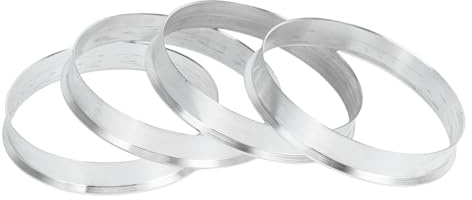 INFINAUTO Radnaben-Zentrierringe, 56,1 mm ID auf 57,1 mm OD Fahrzeug-Radnabenringe aus Aluminiumlegierung 4 Stück
