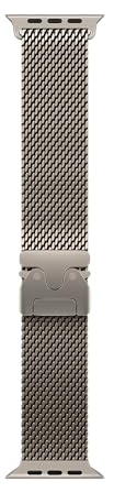 Apple Watch Band - Milanesisk loop - 49 mm - naturlig - M