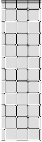 Rantry Duschrollo mit Kassette, 70 x 240 cm, Breite Stoff, Verdunkelungsrollo, Vorhang für Tageslicht, Innenrollo, Verdunkelungsvorhänge, Verdunkelungsvorhänge Modell 4015042