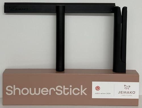 Jemako SHOWERSTICK klappbarer Duschabzieher Shower Stick