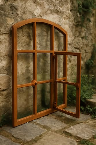 Generisch Wunderschönes Gussfenster Eisenfenster Stallfenster Fenster Antikfenster Scheunenfenster Terrassenfenster