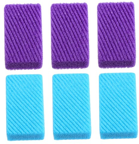 ELAYARD Pietra Pomice Colore Casuale per Piedi 6 Pezzi Efficiente Cura dei Piedi Rimuovere Calli e Pelle Dura Esfoliante Naturale per Bagno e Viaggio