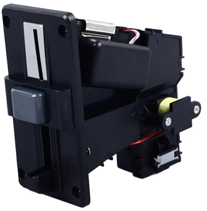 Cocoarm Accettatore Multi Slot, Selettore Elettronico Ad Alta Precisione con Pulsante di Rimborso, Riconoscimento Veloce per Distributori Automatici e Lavatrici