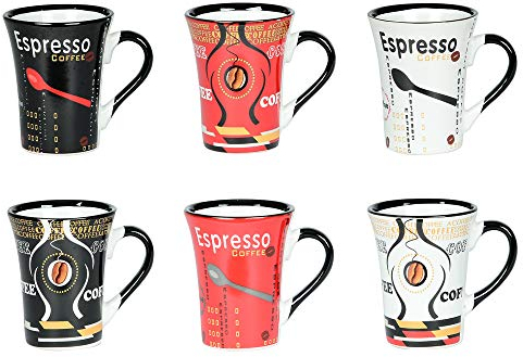 TABLE PASSION - TASSE 15CL COLOR ASS (LOT DE 6)