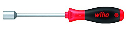 Wiha Schraubendreher SoftFinish® Dreikant-Steckschlüssel (26217) M10 x 125 mm ergonomischer Griff für kraftvolles Drehen, Allrounder für Industrie und Handwerk