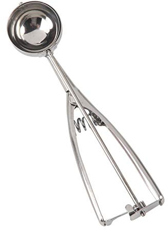 EliteKoopers 6cm Stainless Steel Scoop For Ice Cream Potato Mash Food Spoon For Kitchen (1 Pcs)