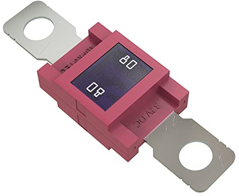 AUPROTEC Mega Hochstromsicherung Schraubsicherung 80A - 500A Auswahl: 80A Ampere rot, 1 Stück