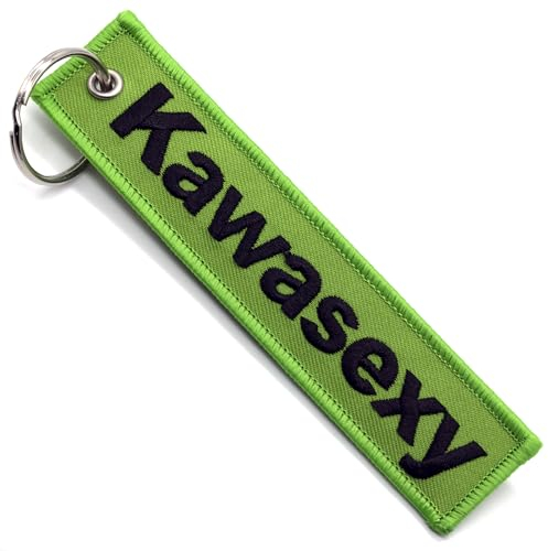 LaverosMotor.ES Clé de Moto en Tissu pour Voiture - Cadeau Homme, Vert