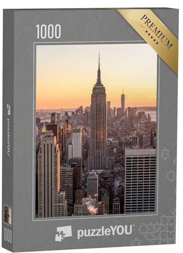 puzzleYOU: Puzzle 1000 Teile „Empire State Building, New York City, USA“ – aus der Puzzle-Kollektion USA, Amerika