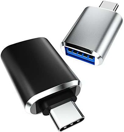 Adaptador USB a Tipo C Para Apple iPhone15 Pro Max Para iPad Pro Mini Macbook Air Compatible con Samsung(2Pack)Cable USB C to USB 3.0 OTG USBC Jack Alargador Raton Conector Thunderbolt Coche Conversor