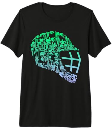 Boys Lacrosse Helmet Lacrosse Goalkeeper Stuff Mens Lacrosse Premium Tri-blend T-Shirt