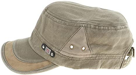 Siepificius Gorra unisex de algodón para hombre y mujer, color azul oscuro