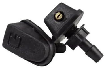 2 Pcs Set Car Front Windshield Wiper Nozzle Jet Sprayer Kits Sprinkler Water Fan Spout Cover Washer Outlet Adjustment