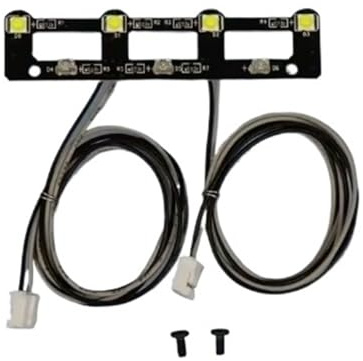 QAWRYV RC Upgrade Zubehör Für Tamiya Für Scania 6x4 770S 56368 Für LESU 1:14 Ersatz Dach Scheinwerfer PCB Licht Bord DIY RC LKW Kipper RC Auto Teile Zubehör