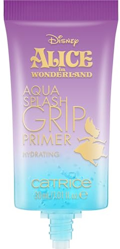 Catrice Primer Fissante Aqua Splash Disney Alice nel Paese delle Meraviglie, idratante, lunga durata, rinfrescante, rugiadosa, traslucida (30ml)