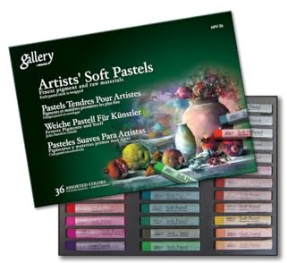 Mungyo MPV-36 Pastellfarbe Soft Pulver Pastell, 36 Farben
