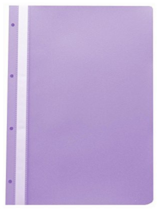 20 Ablage-Schnellhefter / Archiv-Hefter mit Lochung zum Abheften /Farbe: violett