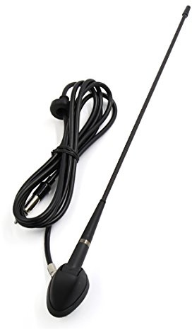 sourcing map Auto schwarz Dach hinteres Fenster Stab FM/AM Radioantenne Radio Antenna DE de
