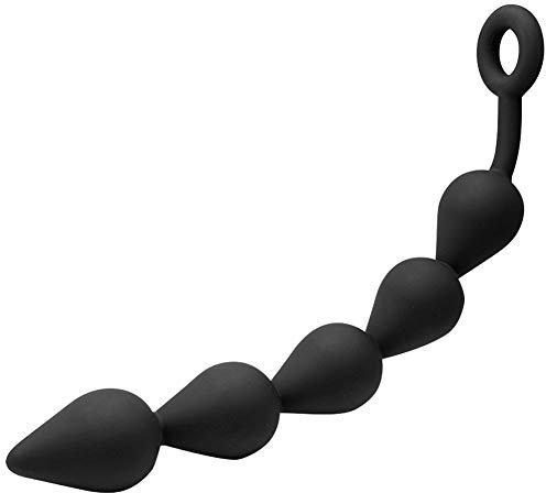 Roluck Analdilos Herren mit Griff Silikon Anal Beads Anal Sexspielzeug für Männer Frauen Anus Masturbator, 40cm