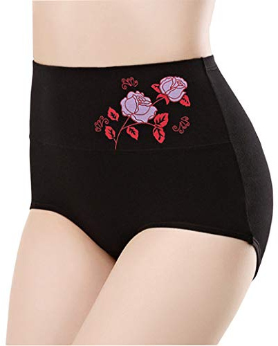 Femme Culotte Slips Lot De 3 Culottes Taille Haute Taille Haute pour Dames Culotte en Coton Culotte Respirante Femme Culotte sans Couture