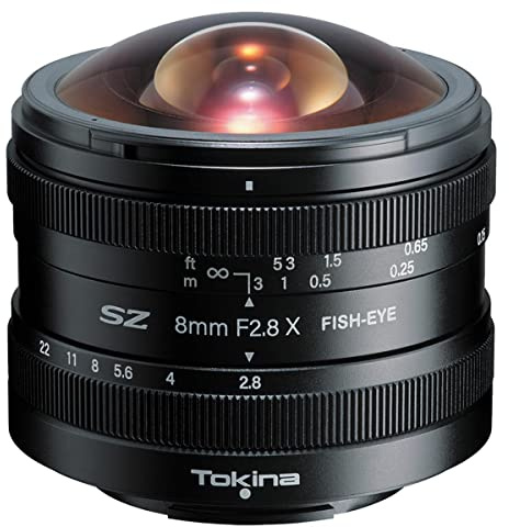 TOKINA SZ 8mm F2.8 Fisheye MF- Fujifilm X