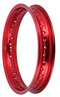 Felge 2,5 x 16 Alufelge, Rot eloxiert