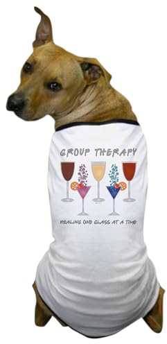 CafePress Group Therapy Dog T Shirt Dog T-Shirt, Pet Clothing, Funny Dog Costume