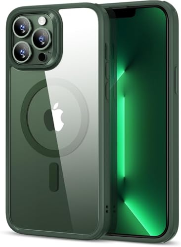ESR for iPhone 16 Pro Max Case (4 in 1) Set, Translucent Matte Case with Screen Protector, Compatible with MagSafe, Military-Grade Protection, Classic Series, Frosted Green
