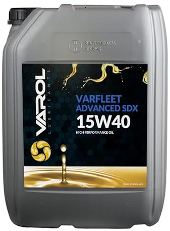 Varol Lubricants - Varfleet Advanced SDX 15w40-20L (1PC) - ACEA E7 - Fleet Engine Oil