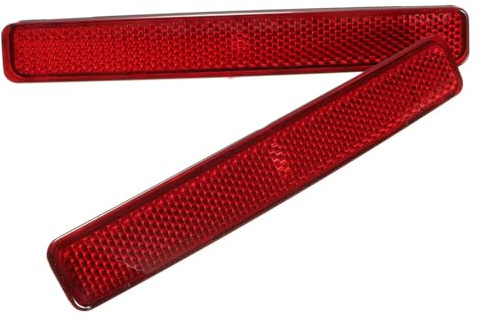 ASKKLP Heckstoßstange Reflektor für Vw Transporter T5, Hintere Stoßstange Reflektor Licht Lampe Nebelschlussleuchte Heckstoßstange Rückstrahler Rückleuchte