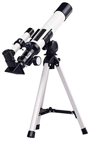 VNGBFGDFVN Telescopio para niños, telescopio astronómico, telescopio astronómico con trípode para Principiantes, telescopio astronómico Profesional de Alta resolución con Gran Aumento, Doble Aumento