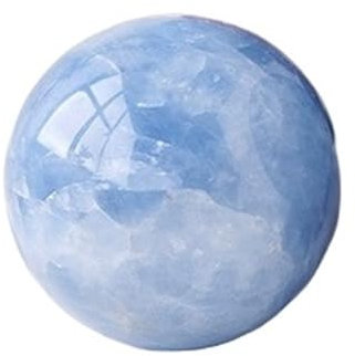 SAGELSHN Sfera di Cristallo Palla di Vetro Sfera di Cristallo Fotografia Decorazione Decorazione della Casa Sfera Lapislazzuli Sfera di Cristallo Feng Shui Decorazione Domestica(5.5-6cm)