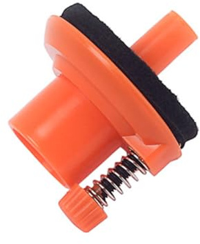 Yardwe Hi Hat Beckenständer Orange aus Kunststoff mit Verschleißfester Oberfläche und Tragbarem Design für Schlagzeug Zubehör und Beckenhalter