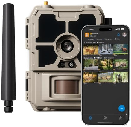 icuserver ICU CLOM SnapCam 4G LTE Wildkamera mit SIM Karte