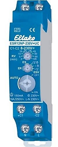 Eltako ESR12NP-230V+UC Stromstoß Schaltrelais 1 Schließer Nicht potenzialfrei 16A/250V (21100102)
