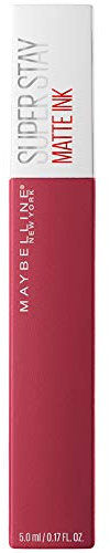 Maybelline New York Lippenstift, Super Stay Matte Ink, Flüssig, matt und langanhaltend, Nr. 80 Ruler, 5ml