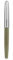 Hero 100 Fountain Pen 14K Fine Nib, Steel Hooded, Gray Barrel Silver Cap, Luxury Gift Case Pen Set for Business Signature and Collection