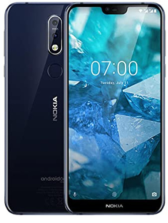 Nokia 7.1 14.8 cm (5.84) 4 GB 64 GB 4G Blue 3060 mAh