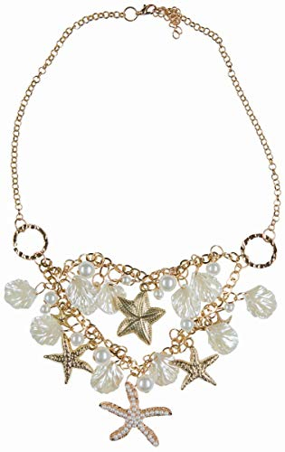 Kostüm Zubehör Muschelkette Kette Karneval Schmuck Fasching