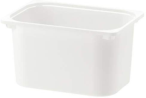 Caja apilable de almacenamiento TROFAST de plástico fuerte [blanco] (42 x 30 x 23 cm)
