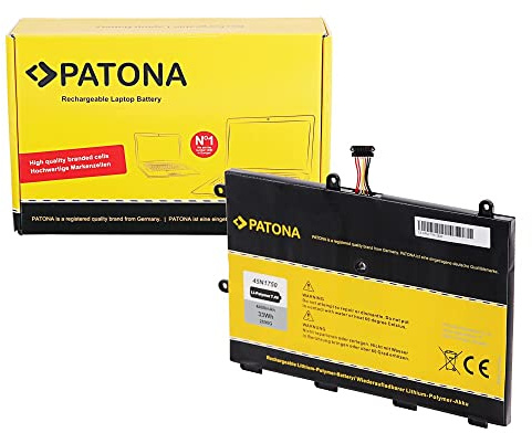 PATONA Akku kompatibel mit Lenovo ThinkPad Yoga 11e 45N1750 45N1751 45N1748 45N1749 4400mAh passendes Laptop Notebook Ersatzakku