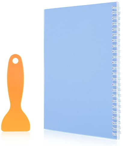 Álbum de Pegatinas Reutilizable Con Espátula de Plástico - Libro de Colección y Accesorios Con Papel Separador Para Niños y Adultos